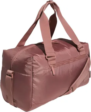 adidas Lounge Premium Sport Duffel Bag for Travel and Gym, Warm Clay Pink, One Size, Lounge Premium Sport Duffel Bag for Travel and Gym