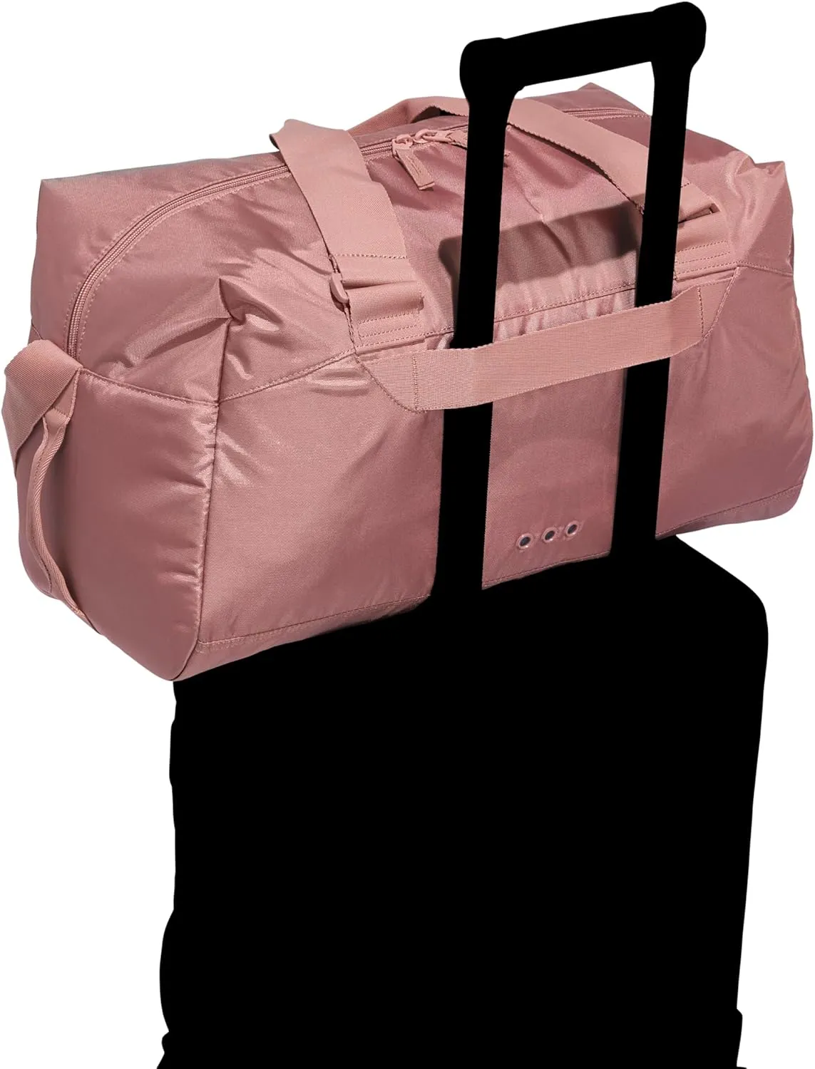 adidas Lounge Premium Sport Duffel Bag for Travel and Gym, Warm Clay Pink, One Size, Lounge Premium Sport Duffel Bag for Travel and Gym