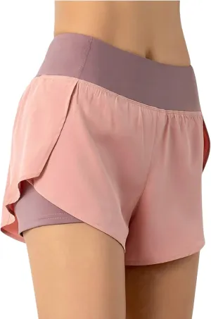 Anna-Kaci Women's Workout Running Shorts Quick Dry with Pocket
