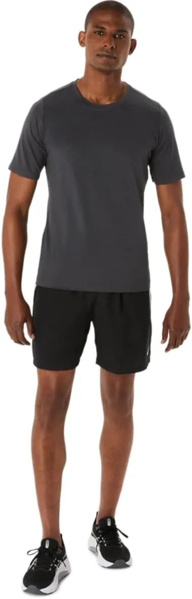 ASICS Men's Short Sleeve Heather TECH TOP Running Apparel