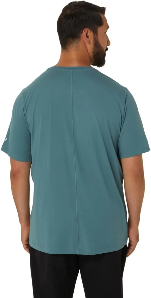 ASICS Men's Short Sleeve Heather TECH TOP Running Apparel