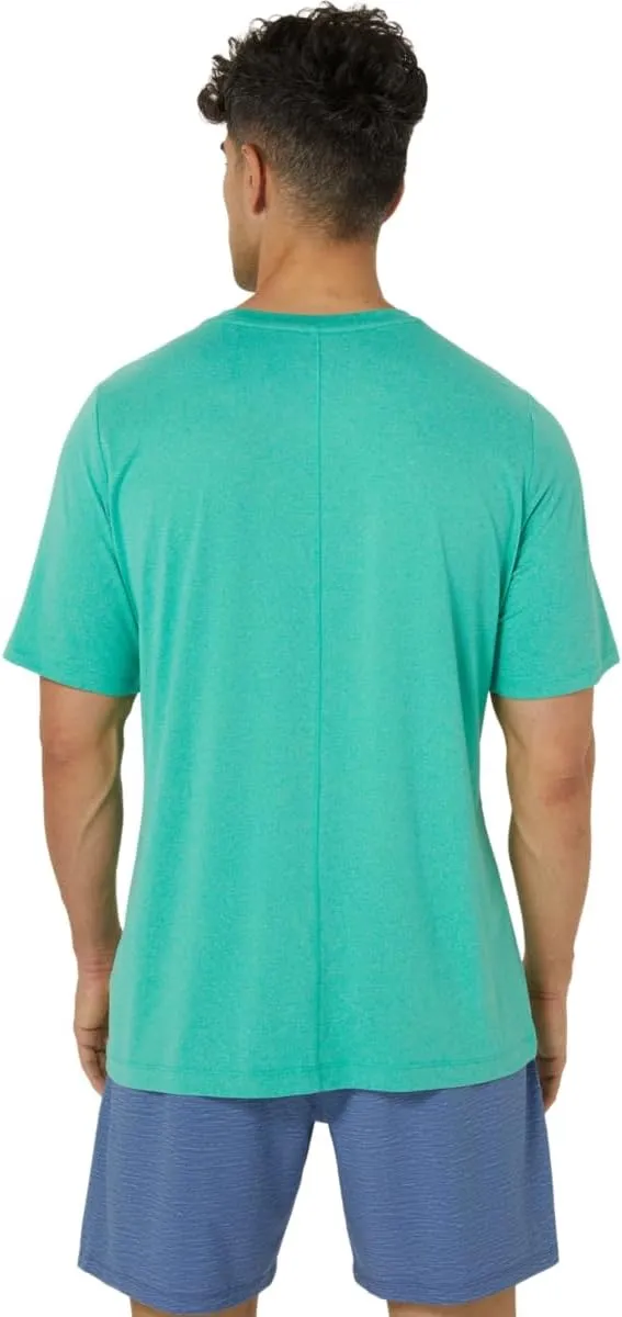 ASICS Men's Short Sleeve Heather TECH TOP Running Apparel