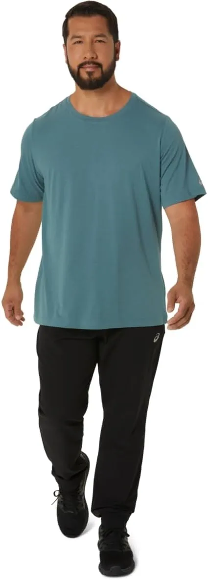 ASICS Men's Short Sleeve Heather TECH TOP Running Apparel