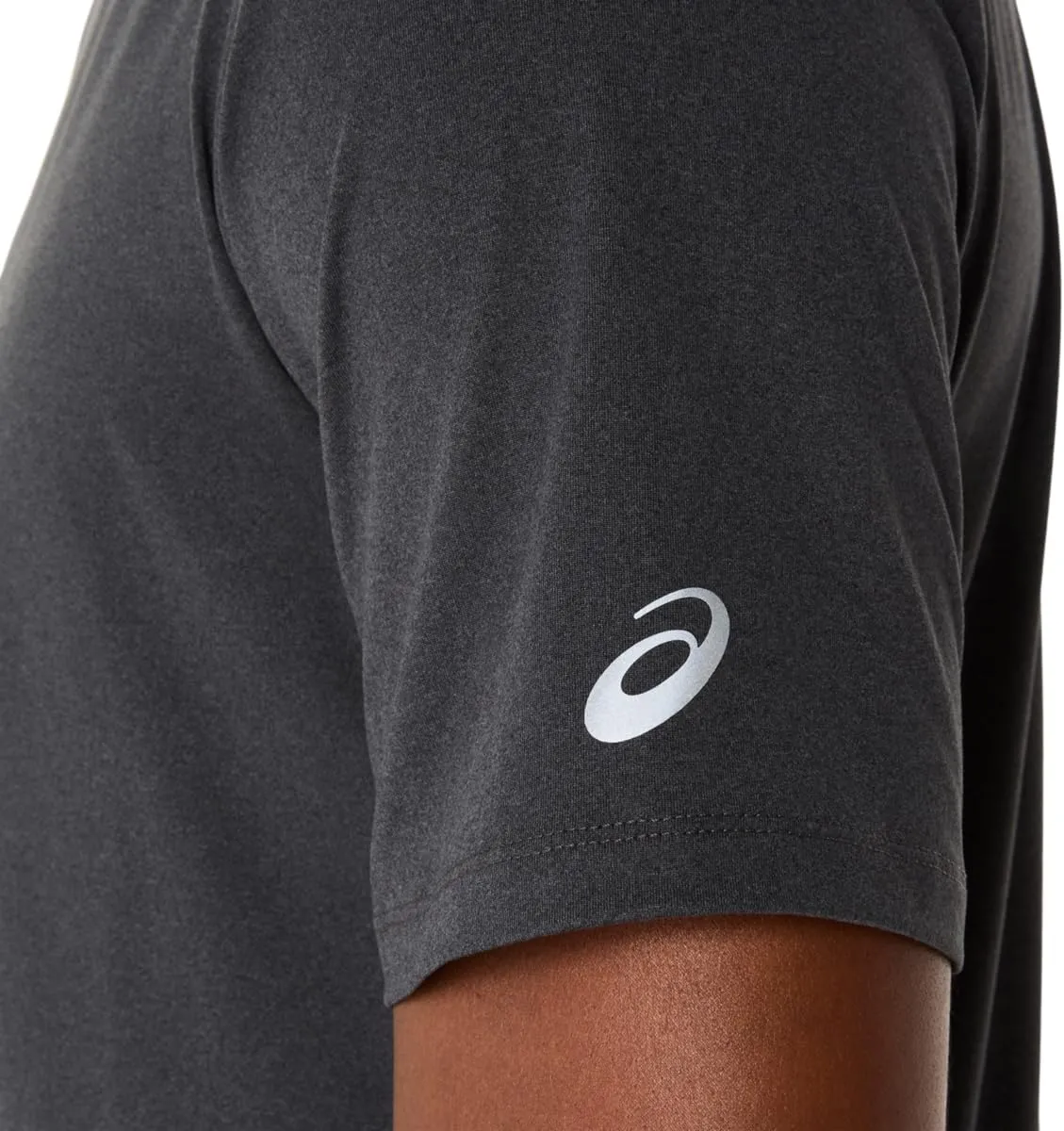 ASICS Men's Short Sleeve Heather TECH TOP Running Apparel
