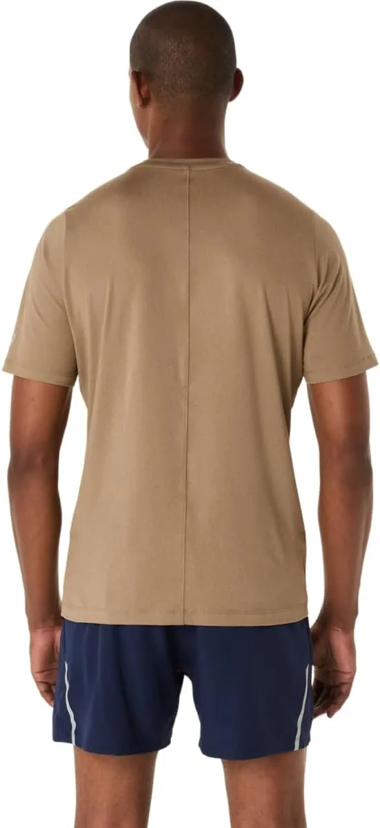 ASICS Men's Short Sleeve Heather TECH TOP Running Apparel