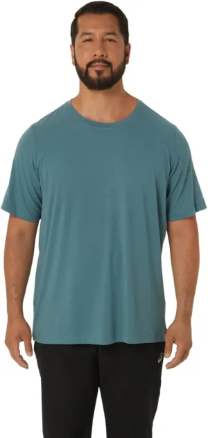 ASICS Men's Short Sleeve Heather TECH TOP Running Apparel