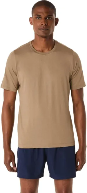 ASICS Men's Short Sleeve Heather TECH TOP Running Apparel