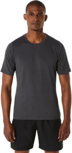 ASICS Men's Short Sleeve Heather TECH TOP Running Apparel