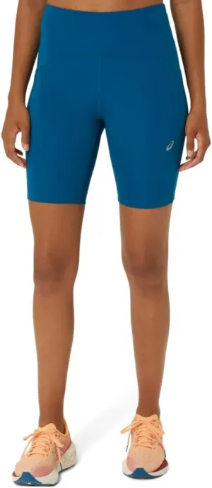 ASICS Women's Road HIGH Waist 8IN Sprinter Running Apparel
