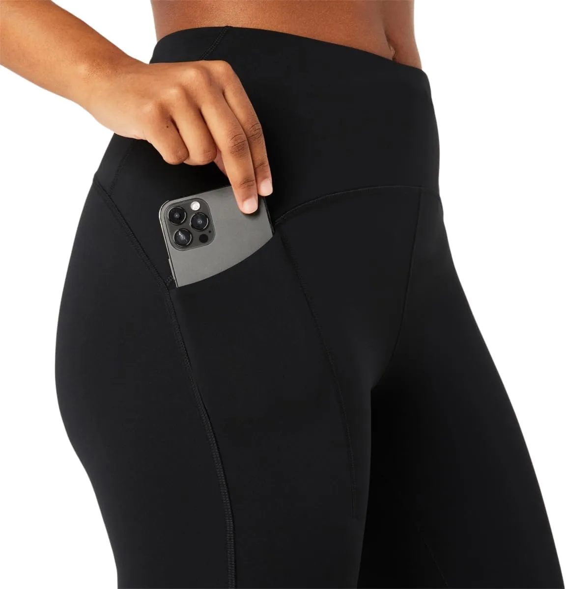 ASICS Women's Road HIGH Waist 8IN Sprinter Running Apparel