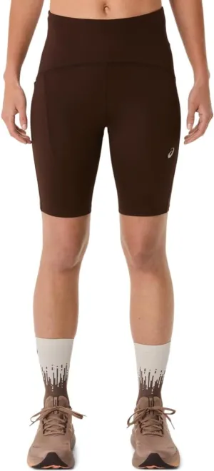 ASICS Women's Road HIGH Waist 8IN Sprinter Running Apparel