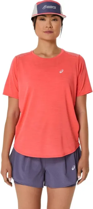 ASICS Women's Road Short Sleeve TOP Running Apparel
