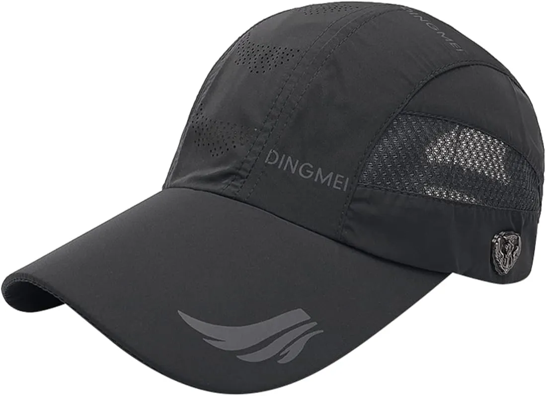 Baseball Cap Quick Dry Mesh, Unisex Quick Drying Baseball Cap Sun Hats Mesh Lightweight