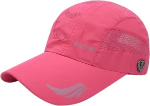 Baseball Cap Quick Dry Mesh, Unisex Quick Drying Baseball Cap Sun Hats Mesh Lightweight