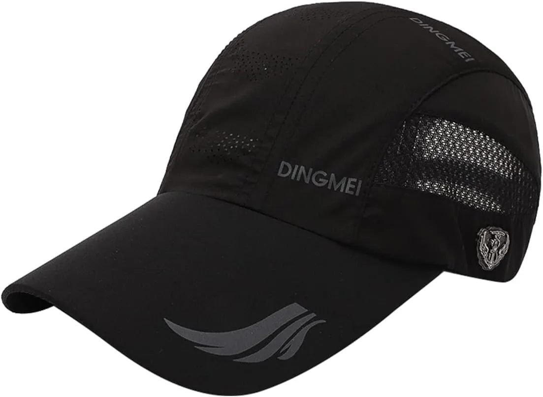 Baseball Cap Quick Dry Mesh, Unisex Quick Drying Baseball Cap Sun Hats Mesh Lightweight