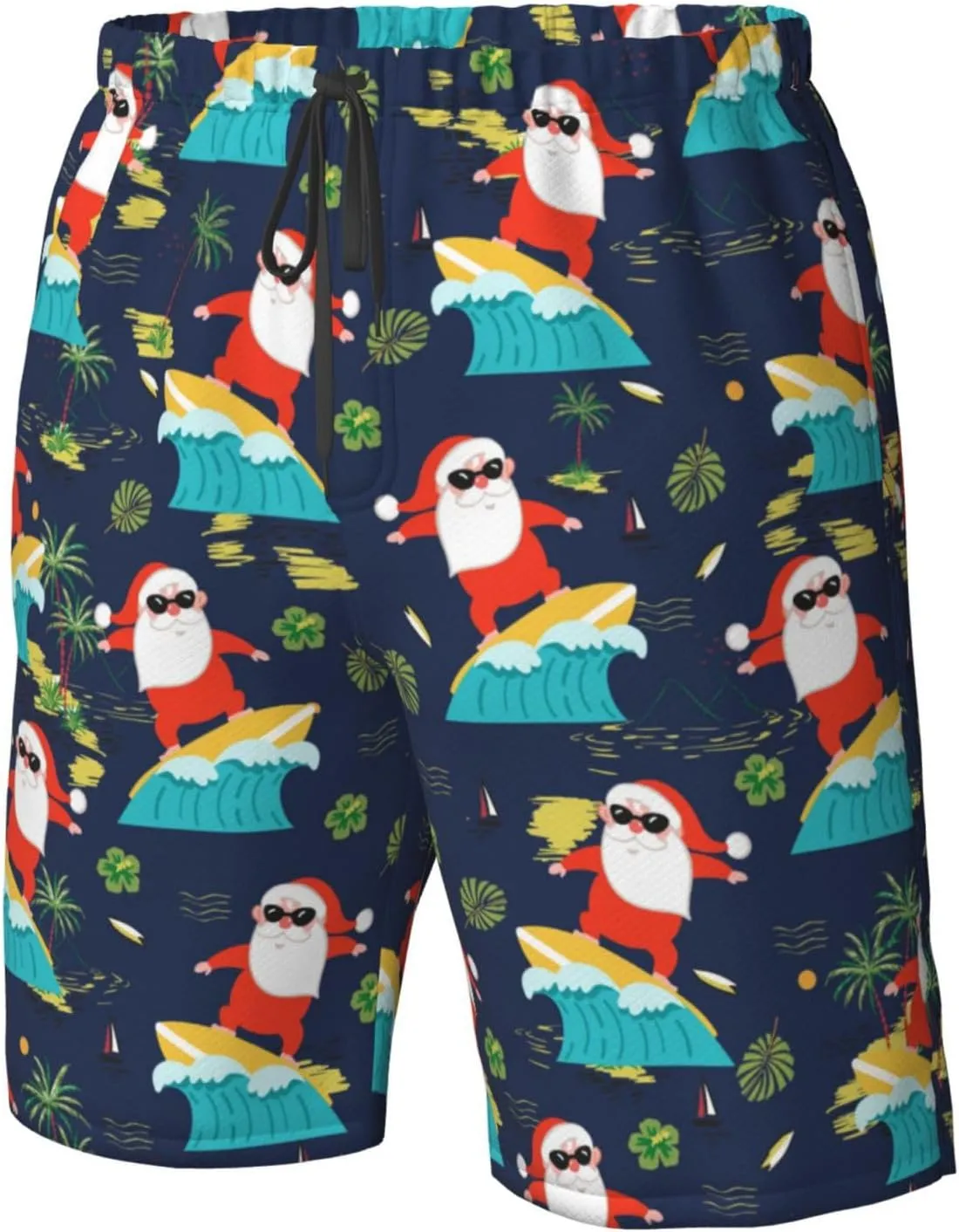 Board Shorts Mens Swim Trunks Swimwear Quick Dry Beach Swimsuits