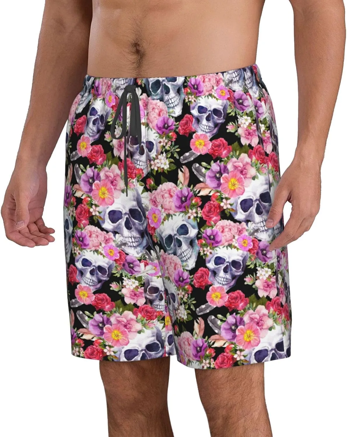 Board Shorts Mens Swim Trunks Swimwear Quick Dry Beach Swimsuits