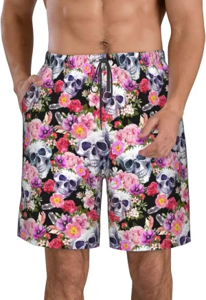 Board Shorts Mens Swim Trunks Swimwear Quick Dry Beach Swimsuits