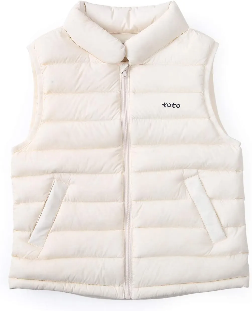 Boys Girls Lightweight Puffer Down Vest, Kids Lightweight Sleeveless Jacket