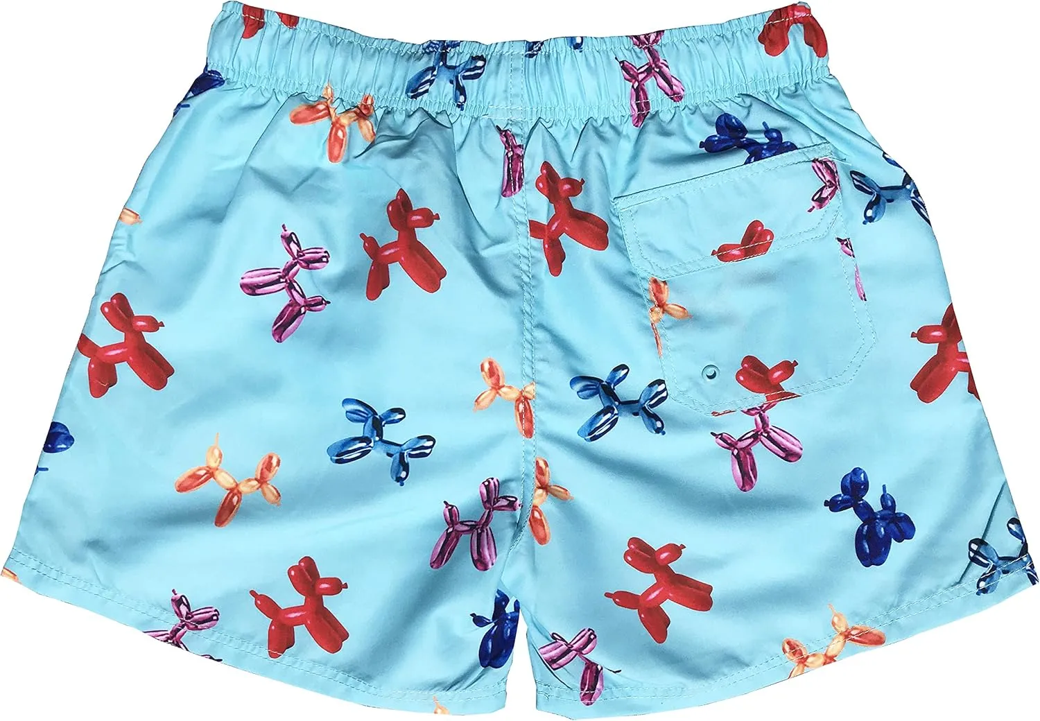 Boys Swim Trunks Quick Dry Elastic Waist Drawstring