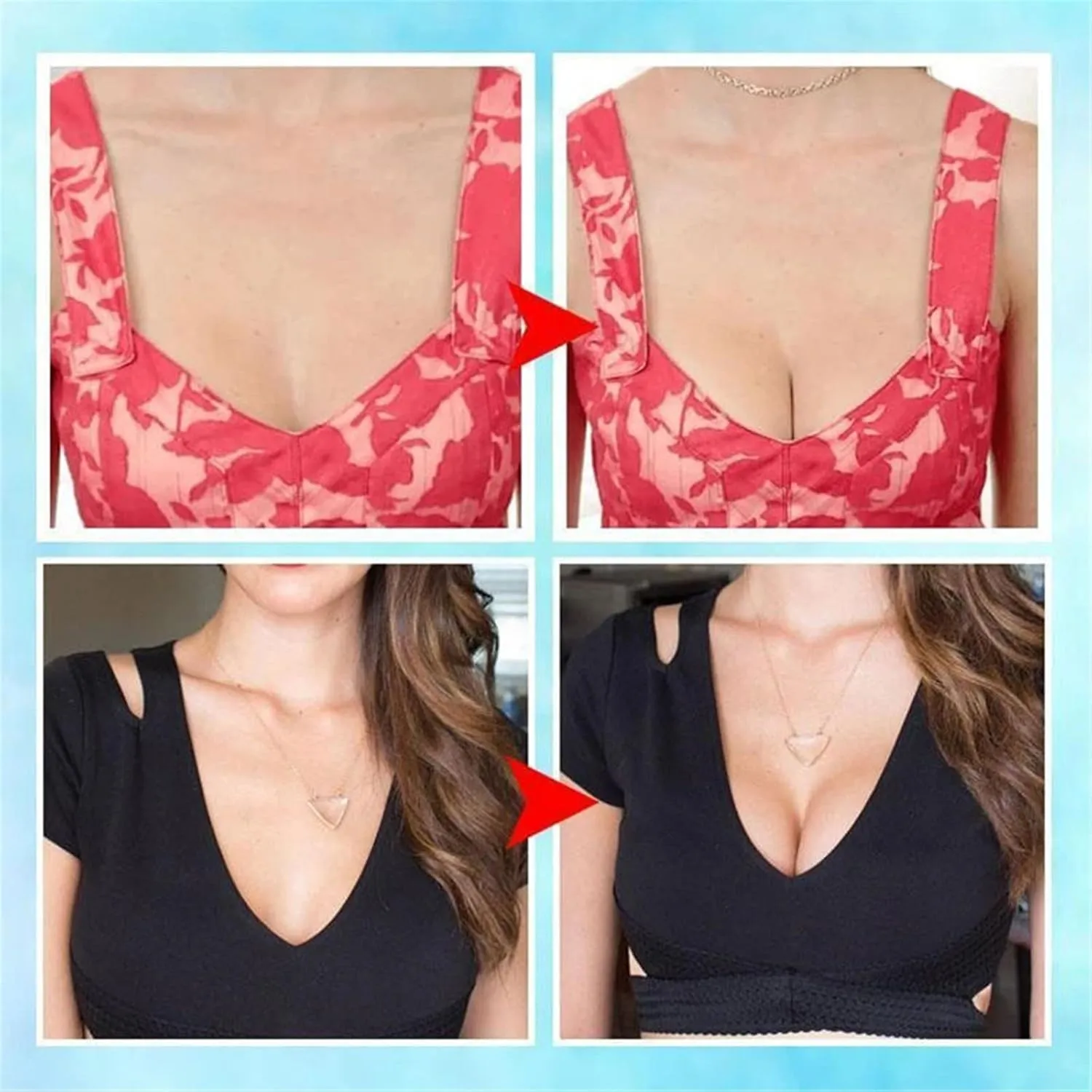 Breathable Cool Lift Up Air Bra,Seamless Wireless Cooling Comfort Breathable Bra with Removable Pads