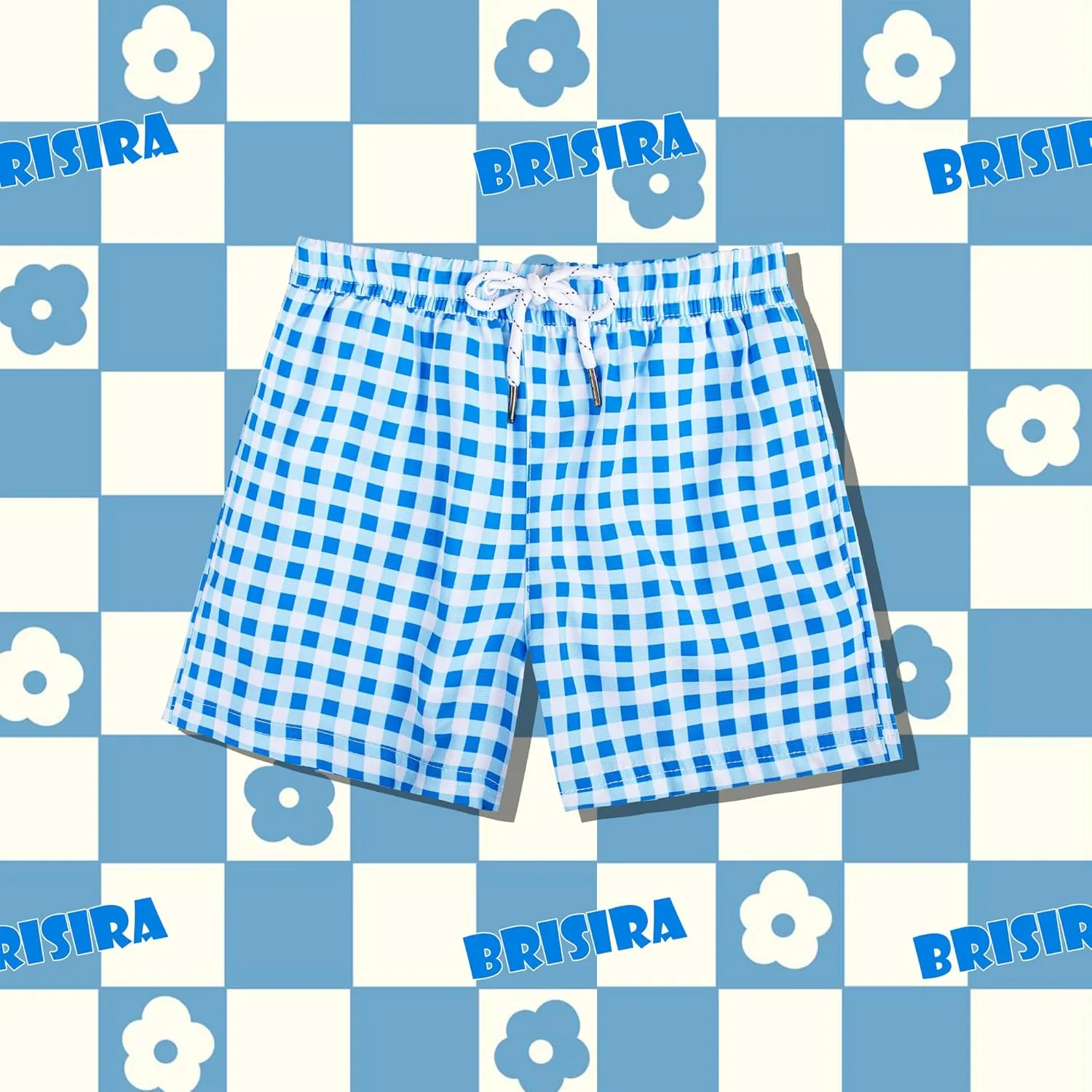 BRISIRA Boys Swim Trunks Bathing Suit Compression Liner Quick Dry Anti-Chafe Swimsuit Swim Shorts Toddler Kids Youth Teen