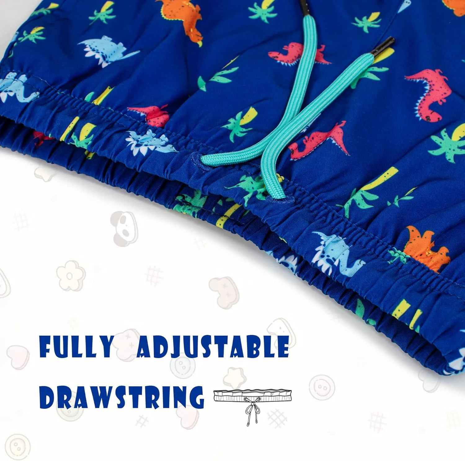 BRISIRA Boys Swim Trunks Bathing Suit Compression Liner Swimsuit Anti-Chafe Swim Shorts Toddler Kids Youth Teen Quick Dry