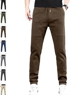 Cargo Pants, Men Multipants - High Stretch Multi-Pocket Durable Cargo Pants 6 Pockets