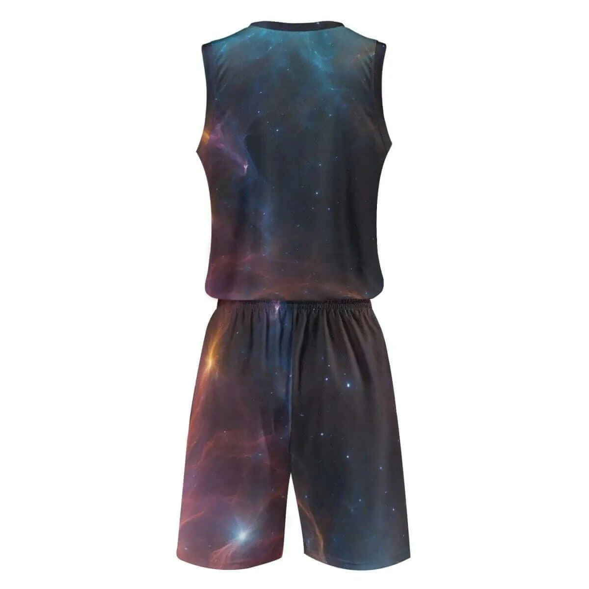 Celestial Basketball Jersey-shorts Set