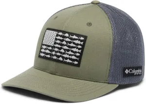 Columbia Unisex Adult PFG Fish Flag Mesh Ball Cap
