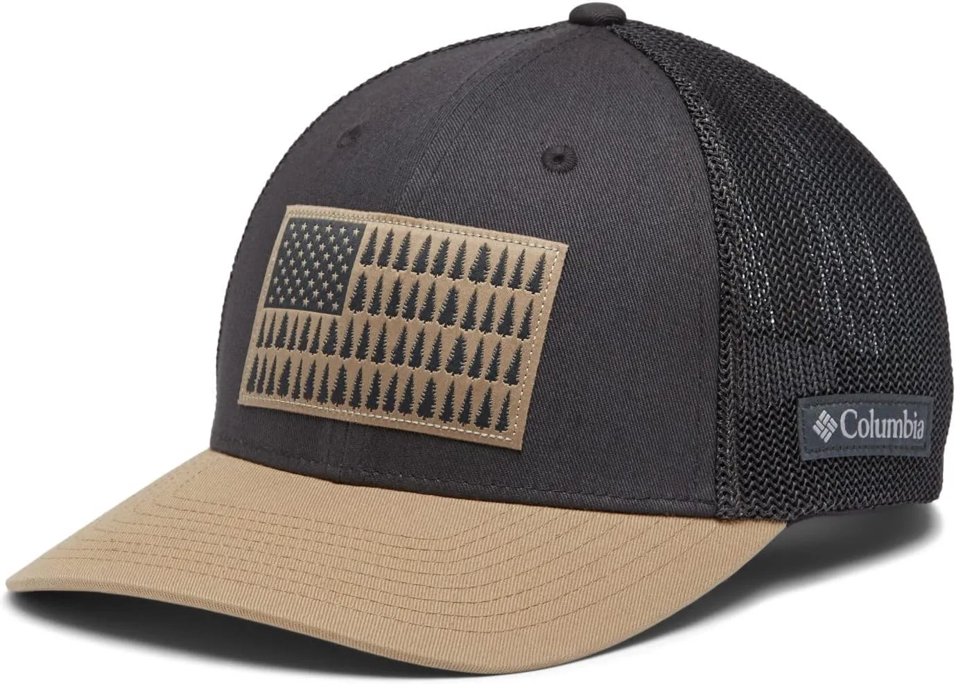 Columbia Unisex Adult Tree Flag Mesh Ball Cap