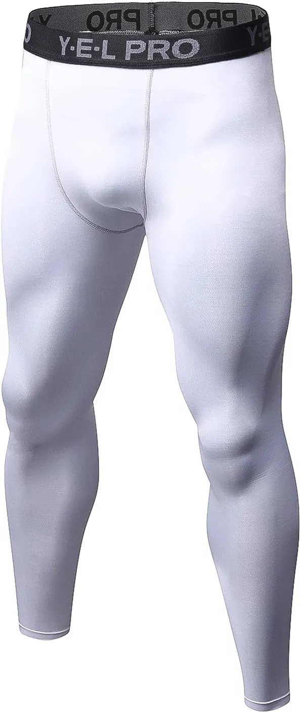 Compression Pants for Men Thermal Running Leggings Base Layer Bottom Yoga Pants Sports Quick Dry Compression Tights