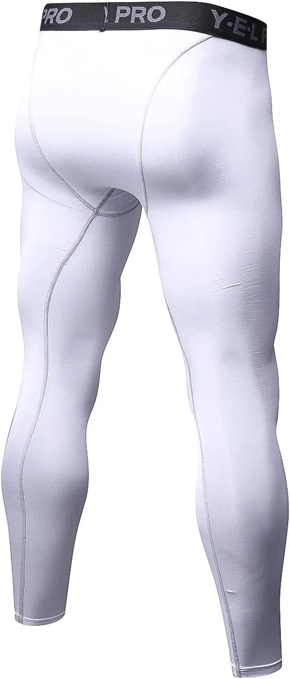 Compression Pants for Men Thermal Running Leggings Base Layer Bottom Yoga Pants Sports Quick Dry Compression Tights
