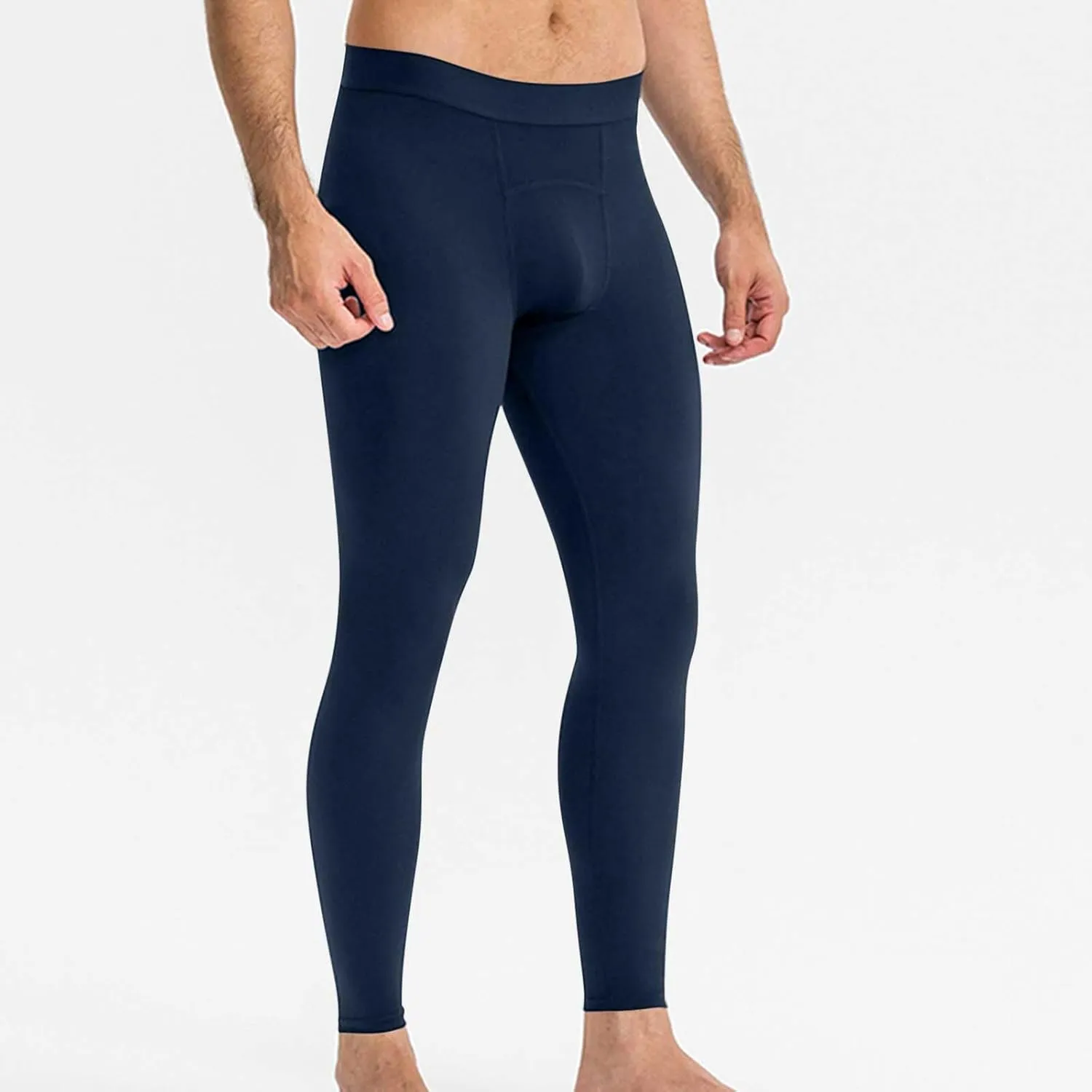 Compression Pants Men Athletic Workout Running Tights Quick Dry Sport Leggings Base Layer Bottoms for Yoga Basketball