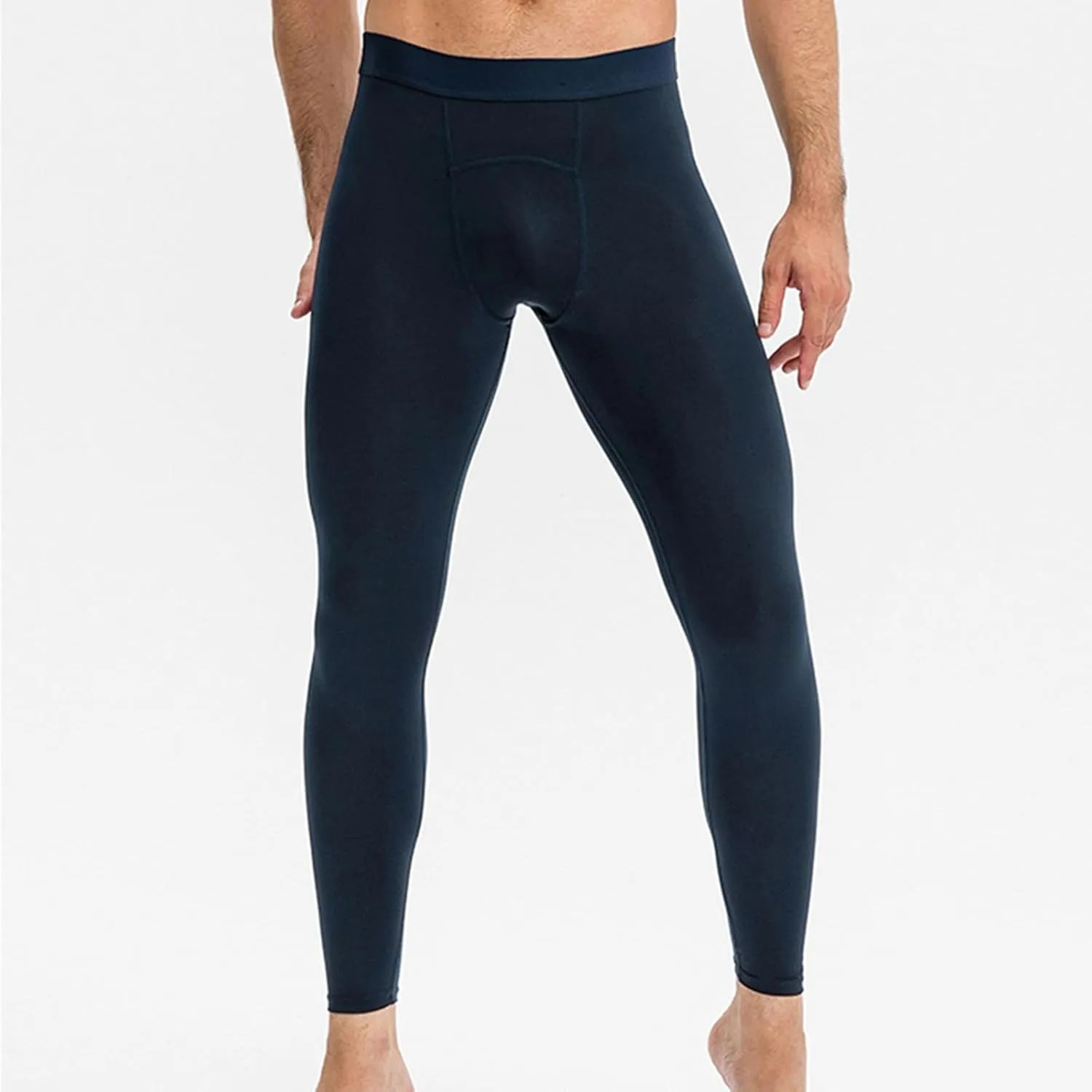 Compression Pants Men Athletic Workout Running Tights Quick Dry Sport Leggings Base Layer Bottoms for Yoga Basketball