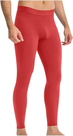 Compression Pants Men Athletic Workout Running Tights Quick Dry Sport Leggings Base Layer Bottoms for Yoga Basketball