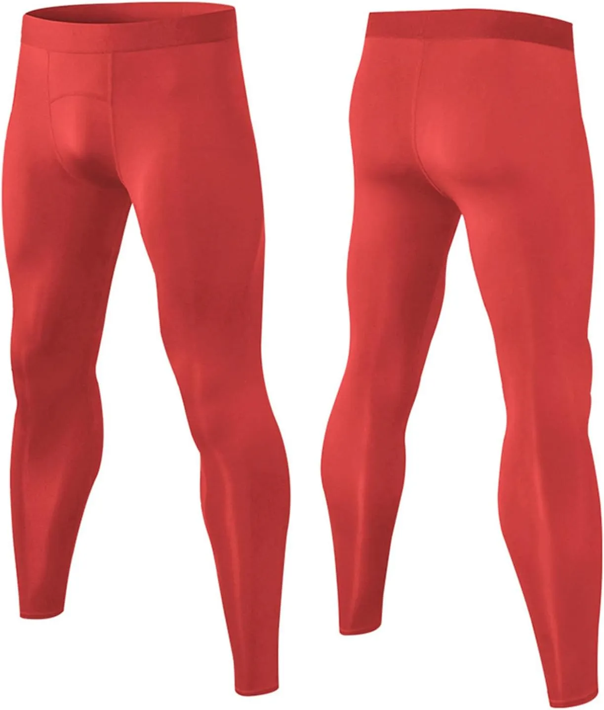 Compression Pants Men Athletic Workout Running Tights Quick Dry Sport Leggings Base Layer Bottoms for Yoga Basketball