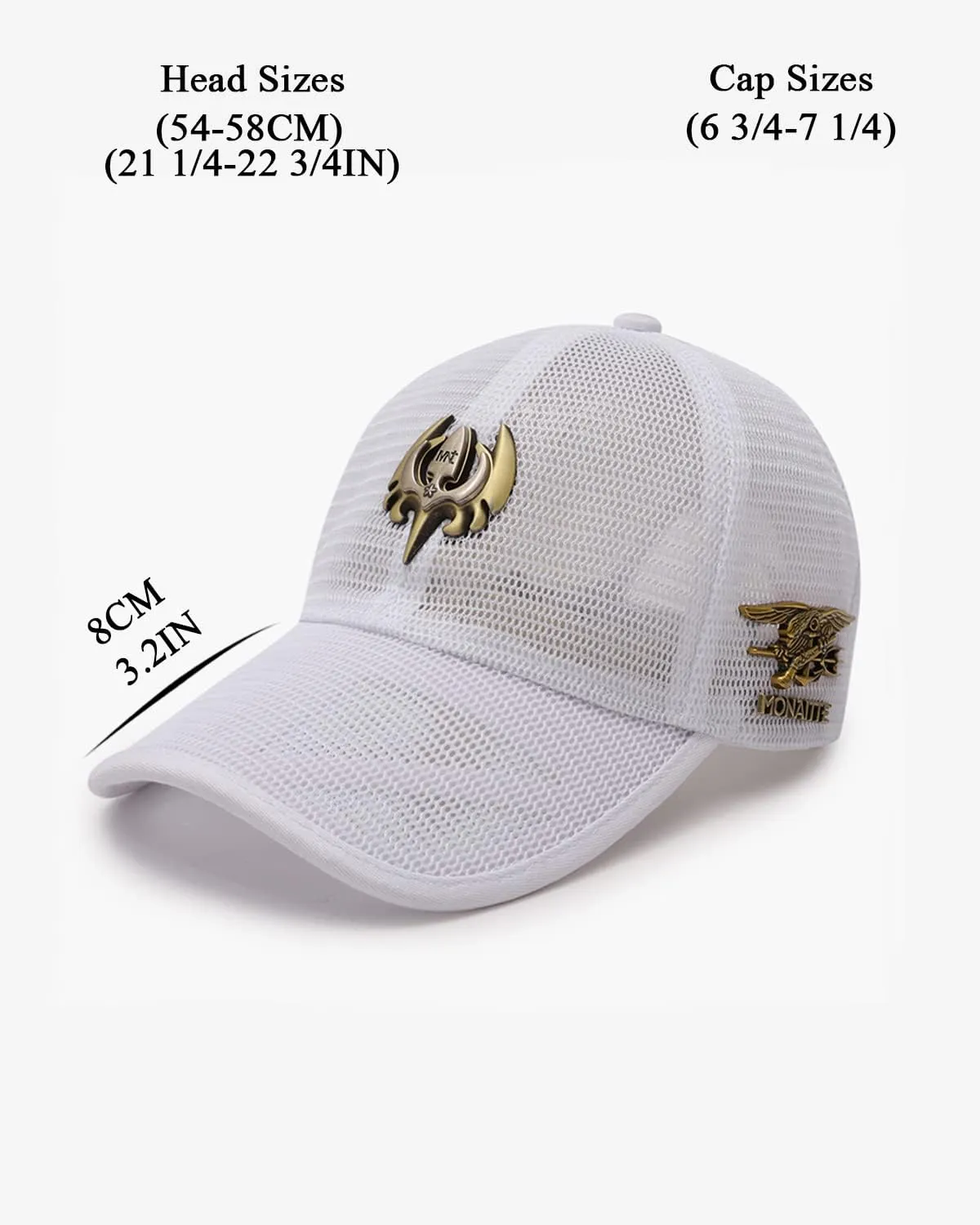 Cool Full Mesh Baseball Cap for Men, Unisex Summer Mesh Baseball Cap