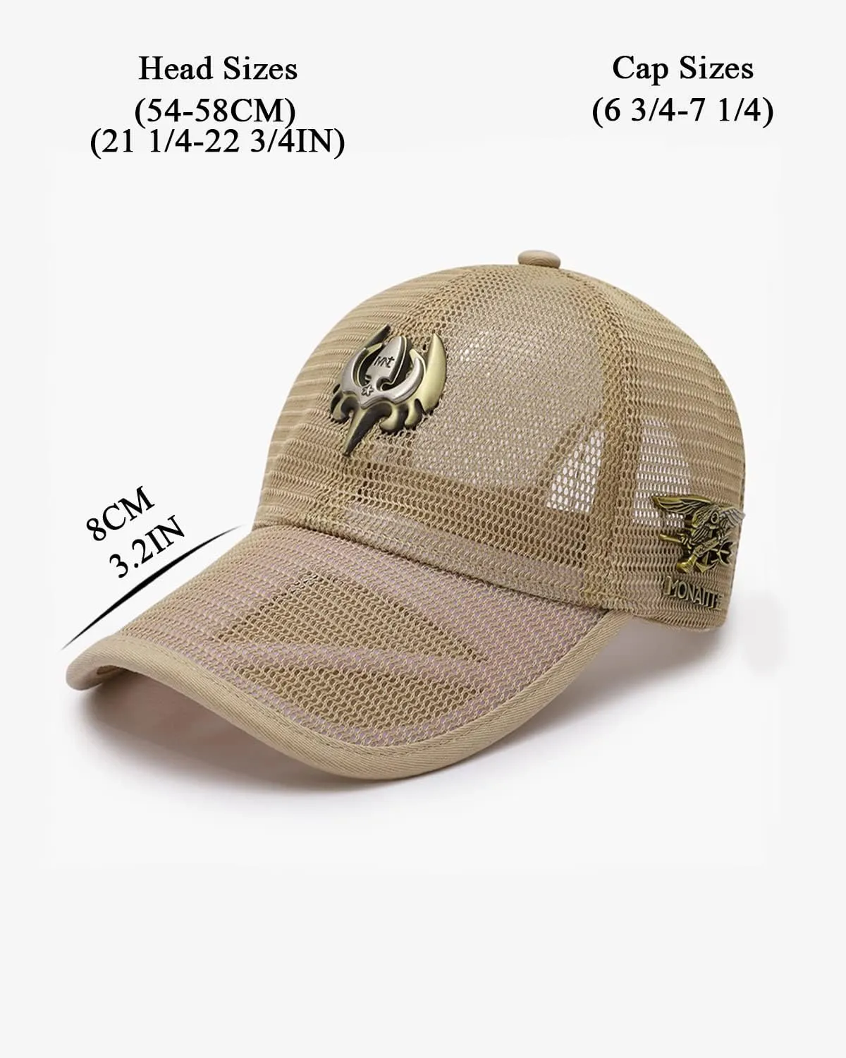 Cool Full Mesh Baseball Cap for Men, Unisex Summer Mesh Baseball Cap