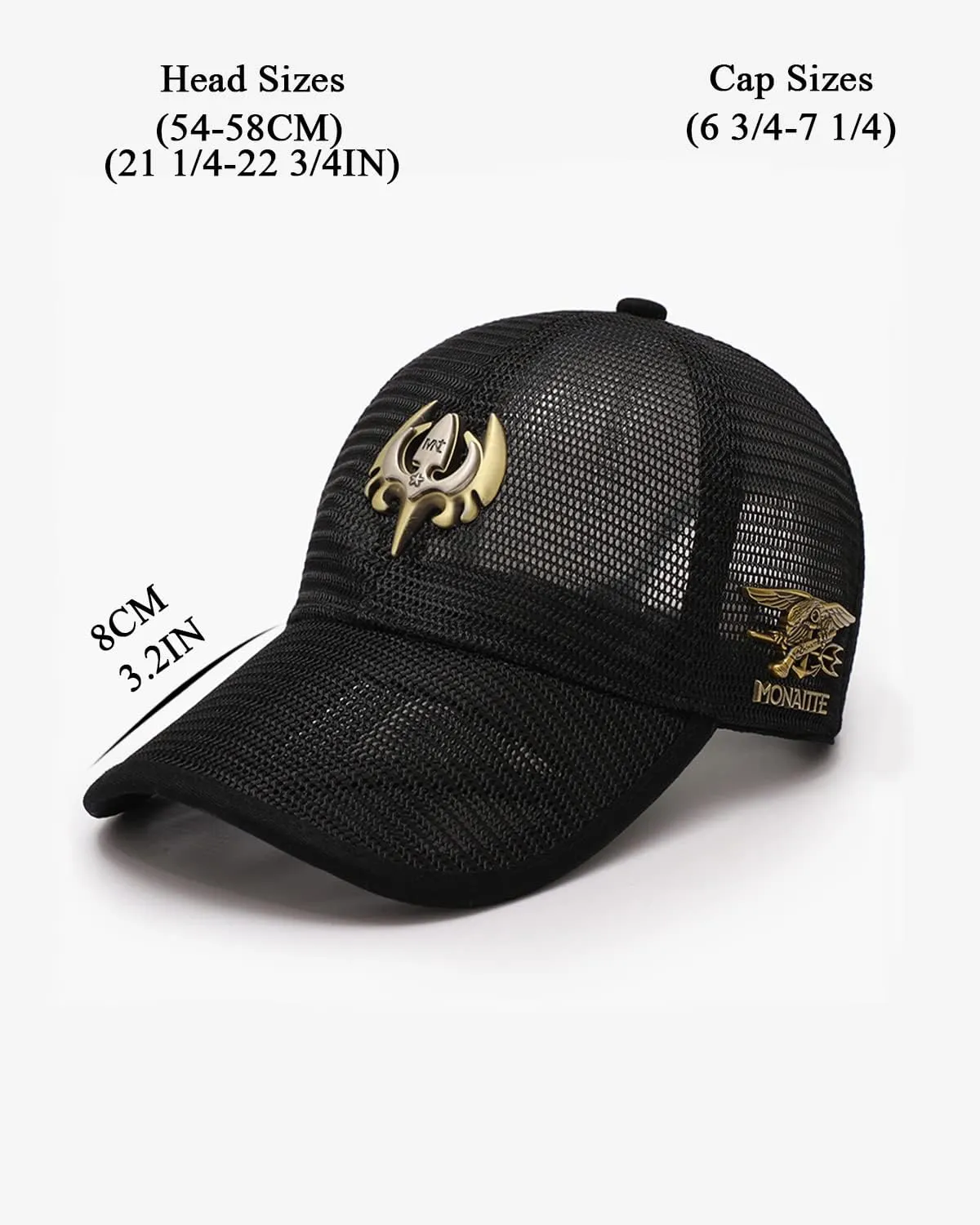 Cool Full Mesh Baseball Cap for Men, Unisex Summer Mesh Baseball Cap