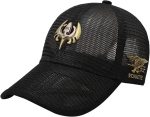 Cool Full Mesh Baseball Cap for Men, Unisex Summer Mesh Baseball Cap