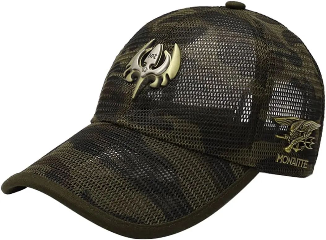 Cool Full Mesh Baseball Cap for Men, Unisex Summer Mesh Baseball Cap