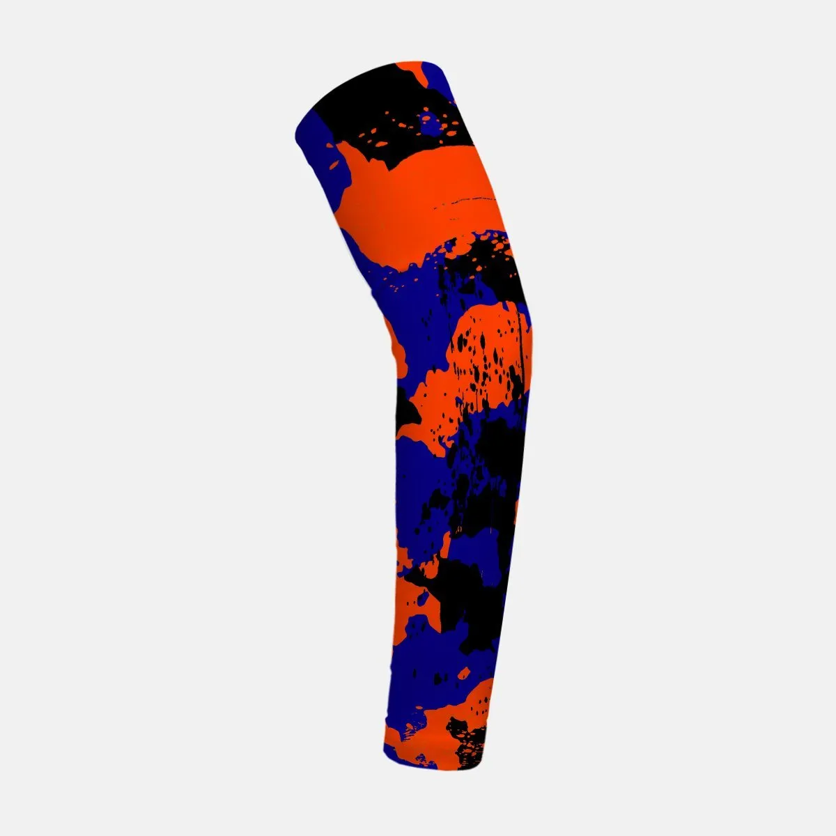 Corrosive Orange Black Blue Kids Arm Sleeve