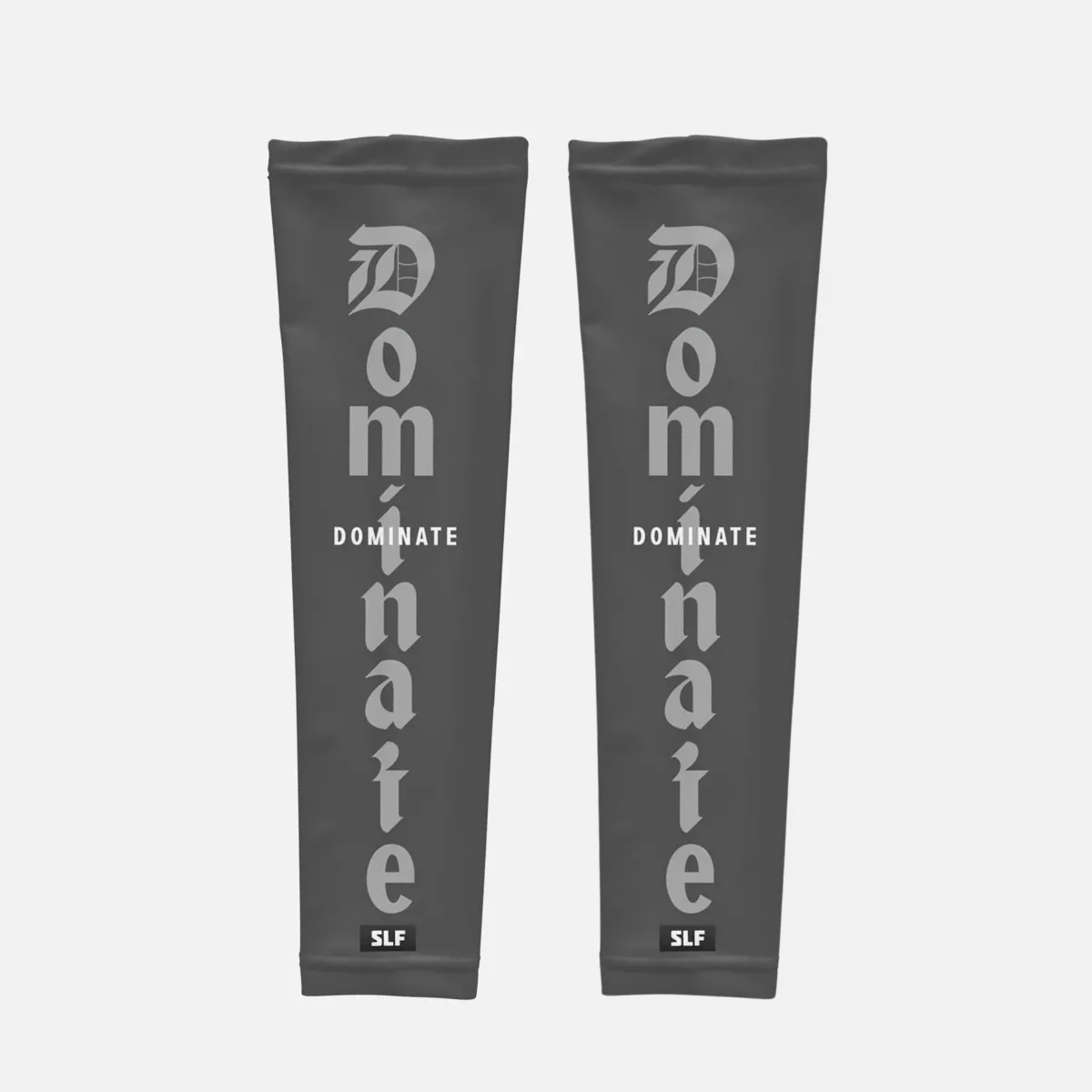 Dominate Gray UV Arm Sleeves (pair)