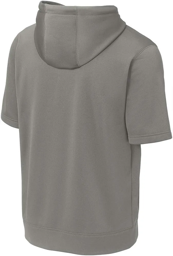 DRIEQUIP Mens Moisture Wicking Fleece Short Sleeve Hoodie Sizes XS-4XL