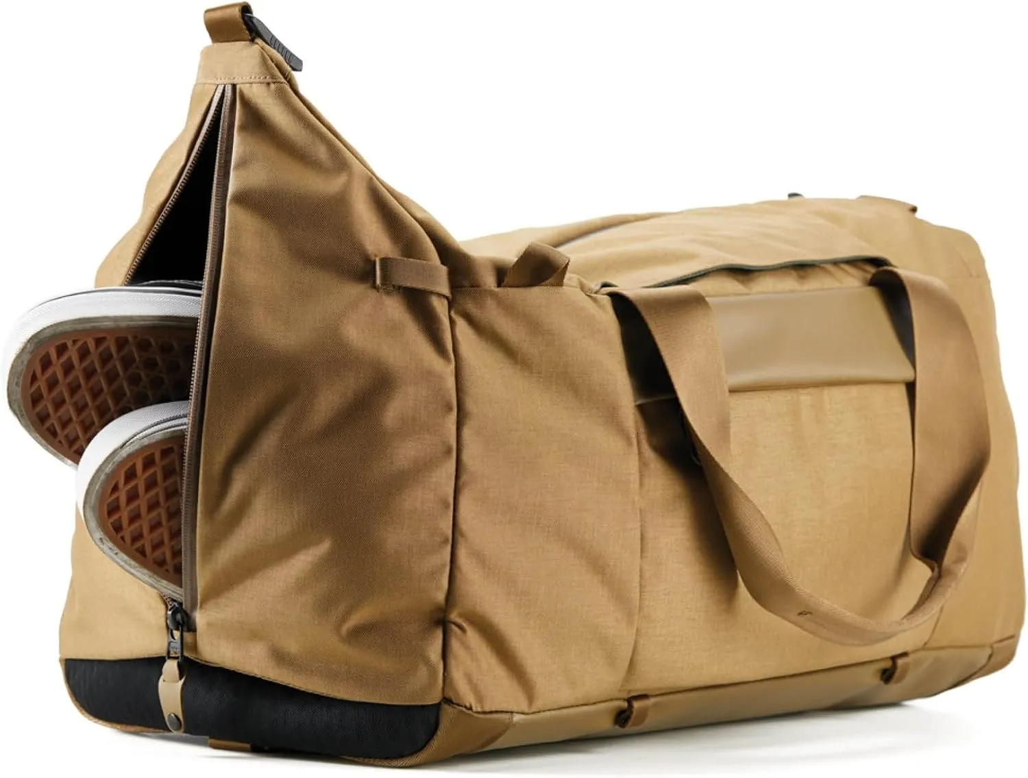Errant Modular Duffel Bag Hymassa Tan  35L Weekender, Travel Duffel Backpack, Waterproof, Ventilated Wet/Dry Compartment