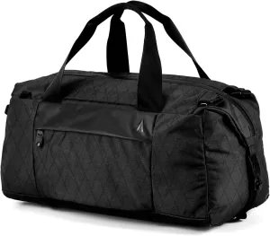 Errant Modular Duffel Bag Jet Black X-Pac  35L Weekender, Travel Duffel Backpack, Waterproof, Ventilated Wet/Dry Compartment