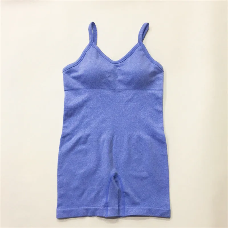 European And American Seamless Knitted Yoga Jumpsuit