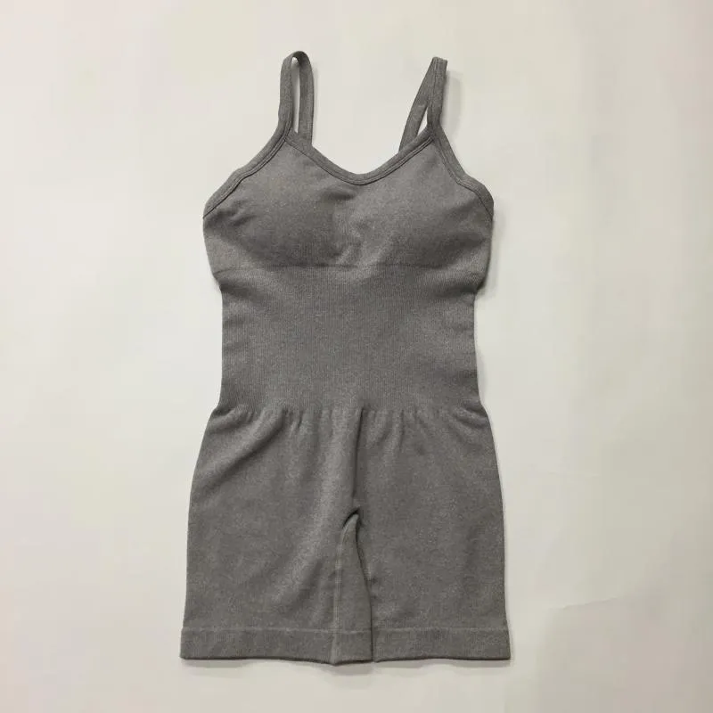 European And American Seamless Knitted Yoga Jumpsuit