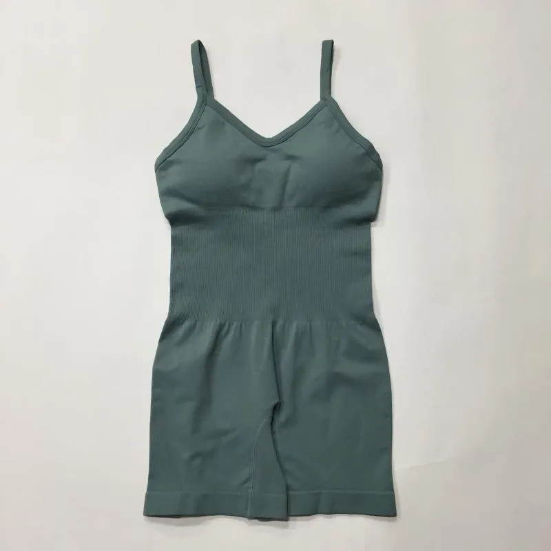 European And American Seamless Knitted Yoga Jumpsuit